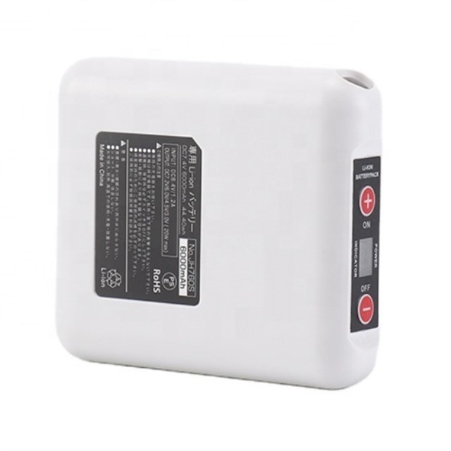 ABS Ogrzewane ubrania Akumulator 7.4V 4400mAh DC3.5x1.35mm Otwór do ładowania