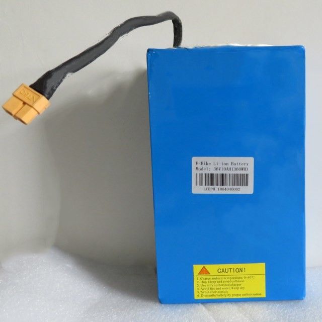 Niestandardowy 36-woltowy zestaw baterii litowych 10ah 36v 10s4p MSDS UN38.3