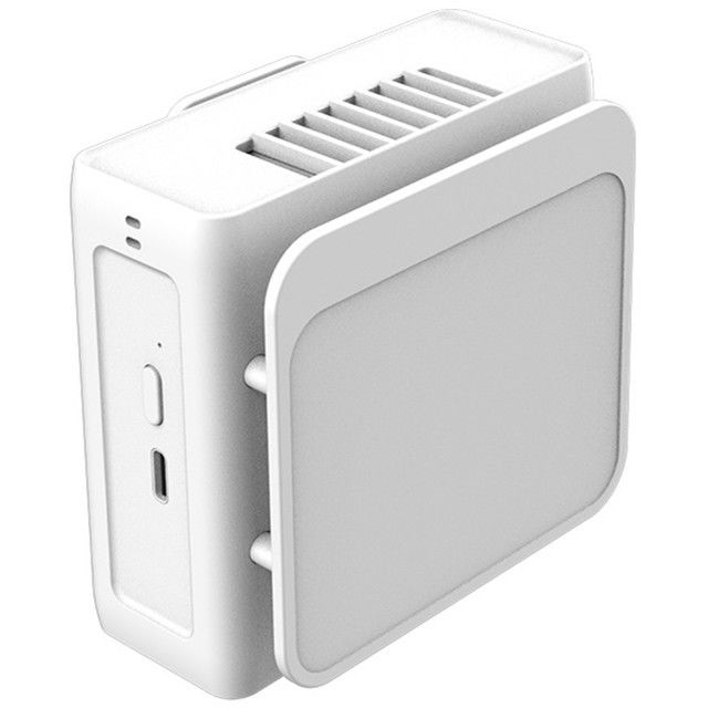 Typ C Ładowanie Przenośny wentylator talii 3 Prędkość wiatru Wbudowana w 5000mah bateria
