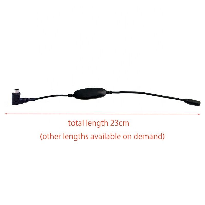 Kabel USB DC 3,8 * 1,4 izolowany do wentylatora odzieży klimatyzacyjnej
