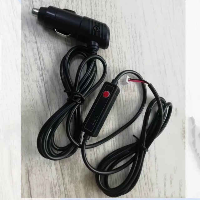 Niestandardowy przełącznik wentylatora Kabel linii zasilającej PE Kurtka 1.2M JST 2Pin Bullet head