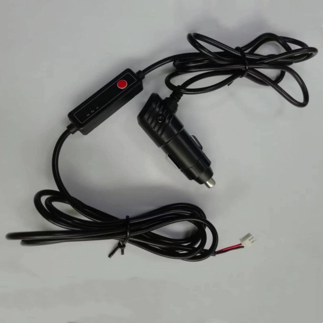 Niestandardowy przełącznik wentylatora Kabel linii zasilającej PE Kurtka 1.2M JST 2Pin Bullet head