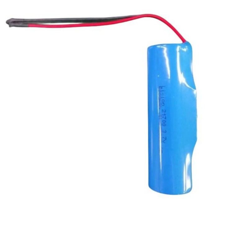 3.7V 5000mAh 21700 Pack z PCB i prowadzi 20 AWG dla urządzeń elektronicznych