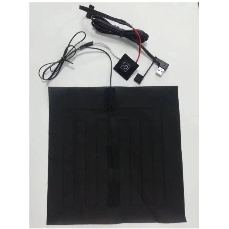 Odzież na zamówienie podkładki grzewcze 24*24cm dla poduszek grzewczych 5V z głowicą zgiętą USB