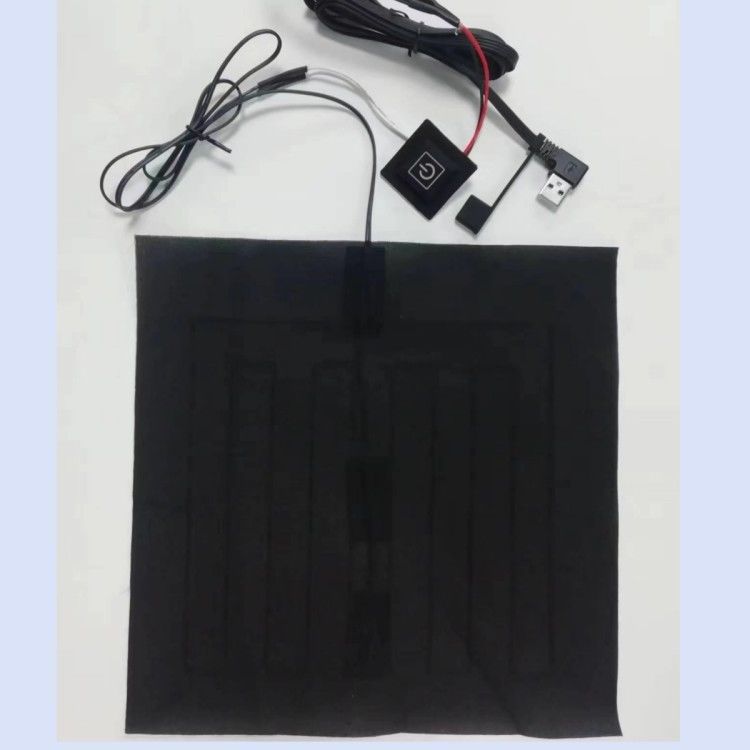 Odzież na zamówienie podkładki grzewcze 24*24cm dla poduszek grzewczych 5V z głowicą zgiętą USB