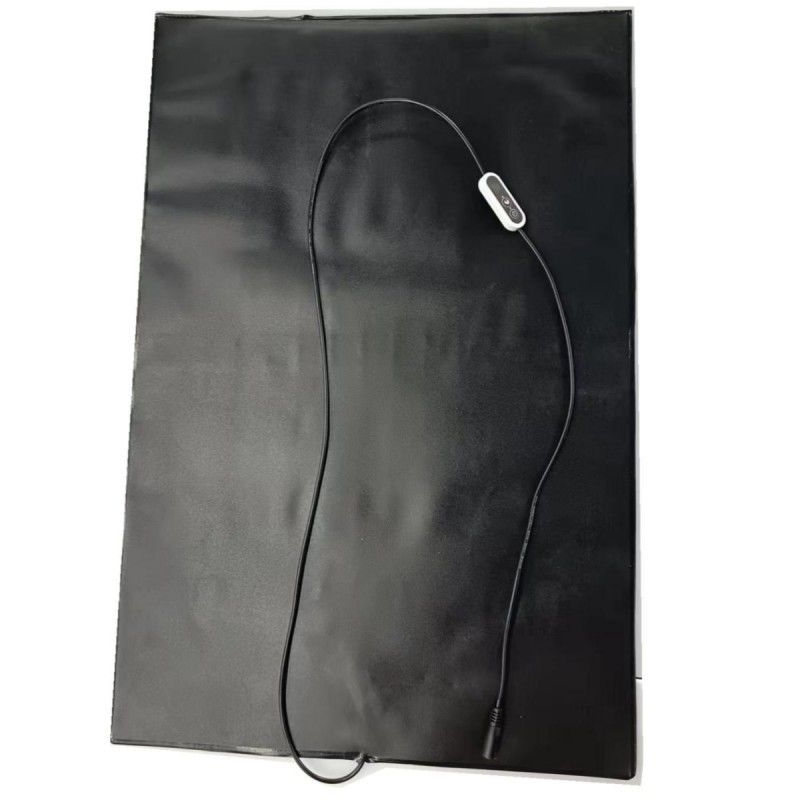 PVC Heat Mat 12V Heating Pad 60x40cm z regulatorem temperatury dla psów i kotów