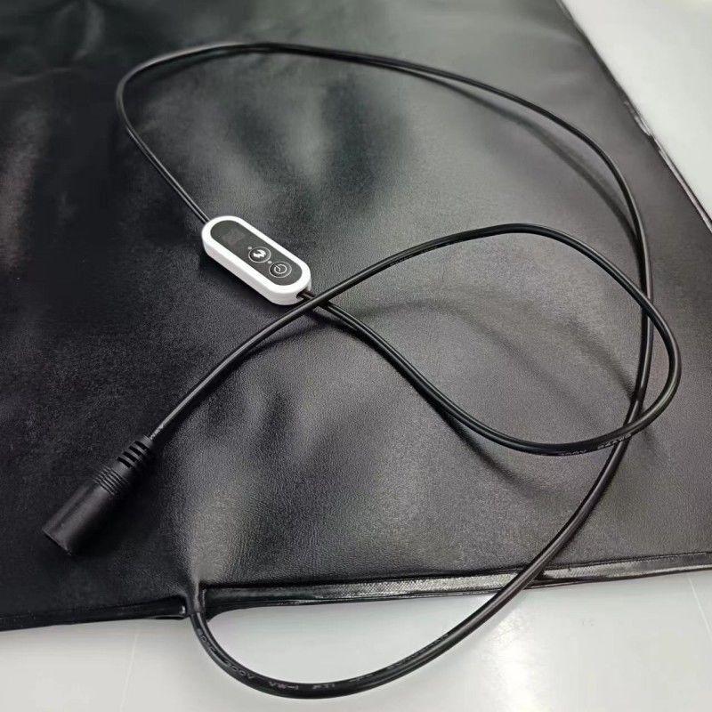 PVC Heat Mat 12V Heating Pad 60x40cm z regulatorem temperatury dla psów i kotów