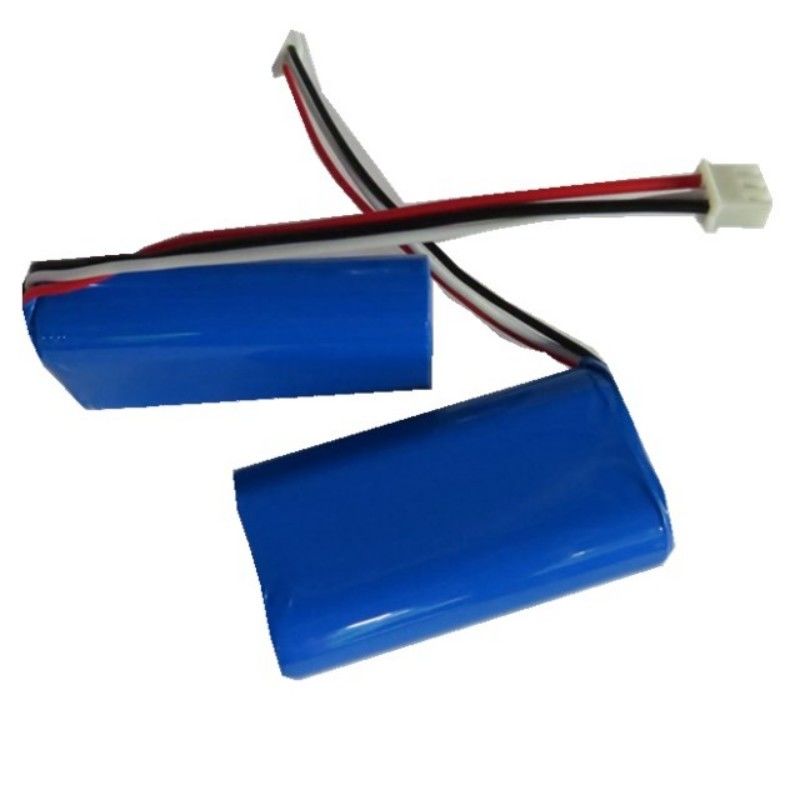 7.4V 2600mAh 18650 bateria z 3 przewodami i 3-pin kontakt dla maszyny POS