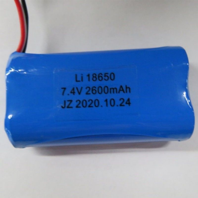 7.4V 2600mAh 18650 bateria z 3 przewodami i 3-pin kontakt dla maszyny POS