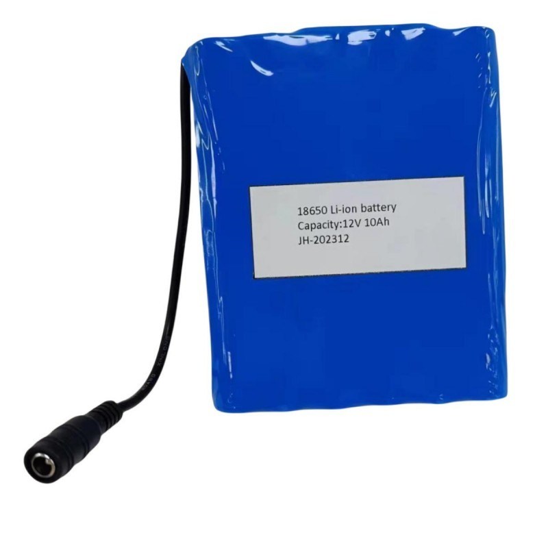 Płaski zestaw baterii 12V 10Ah 18650 bateria litowa 3s4p z wtyczką stałą dla podgrzewacza PVC