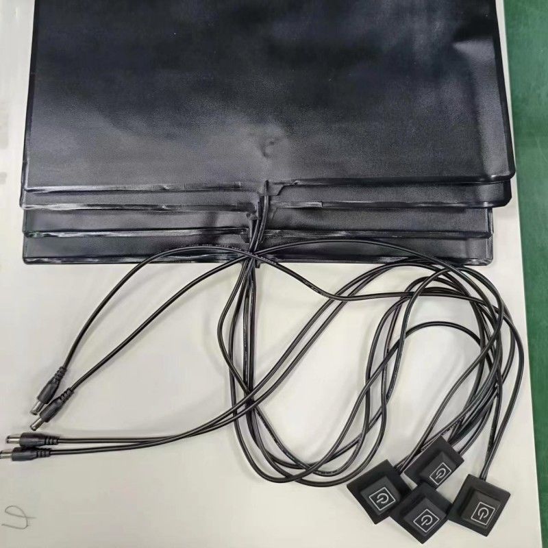 35x35cm Niestandardowe podkłady grzewcze 12V z wtyczką prądu stałego do torby do dostarczania gorących potraw