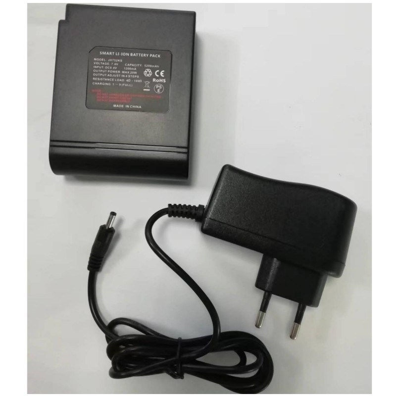 7.4 Volt 7000mAh Ogrzewane ubrania Ładowarka akumulatora zestaw Koreański wtykacz do ogrzewania pasie brzucha