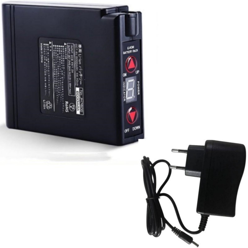 7.4 Volt 7000mAh Ogrzewane ubrania Ładowarka akumulatora zestaw Koreański wtykacz do ogrzewania pasie brzucha