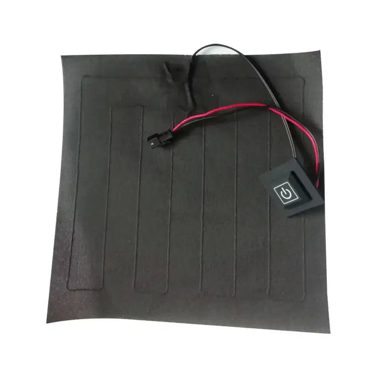 Ubrania na zamówienie podgrzewacz rozmiar 20x20cm 3.7V z wtyczką SM 2Pin
