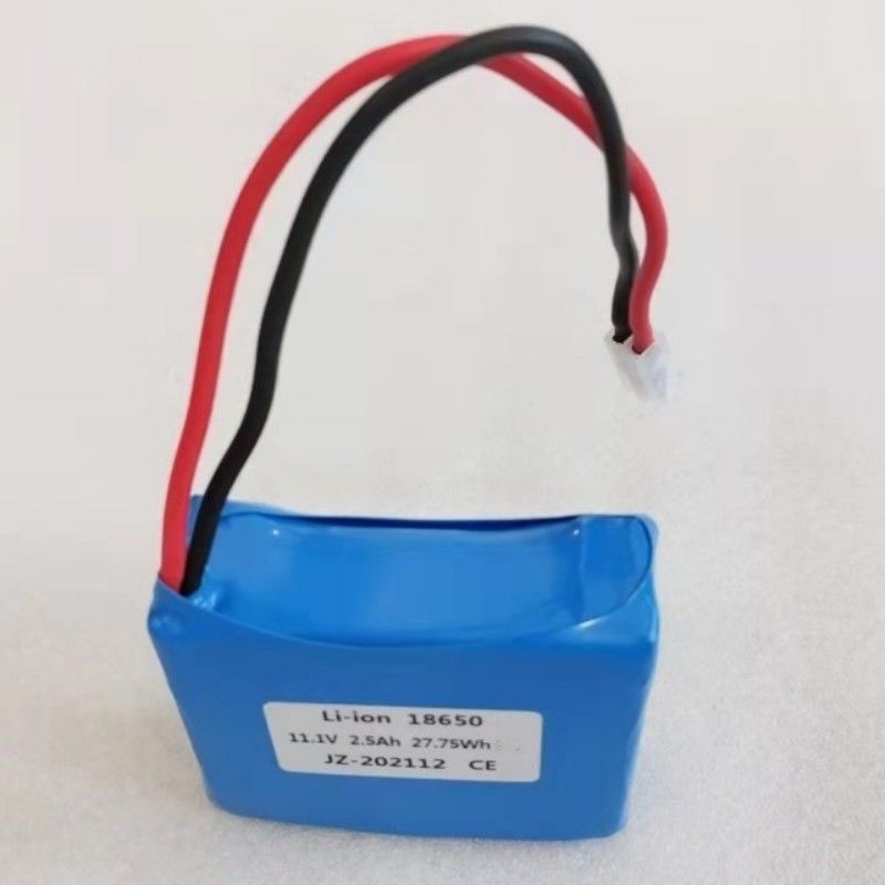 Zestaw baterii o wysokim rozładowaniu 3S1P 18650 2500mAh 8C 11,1V Baterie do urządzeń medycznych