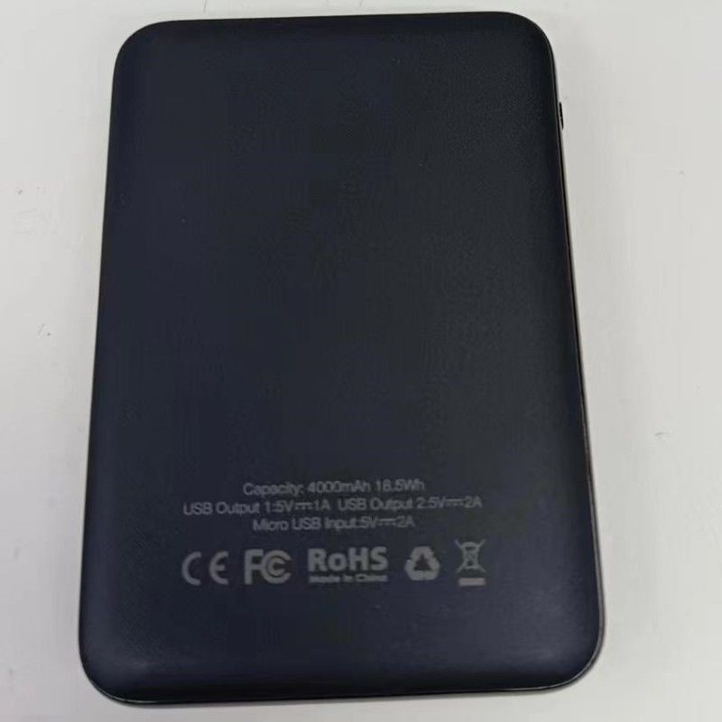 Mini Szybszy Powerbank 4000mAh 5V 2A Super Slim Battery Power Bank