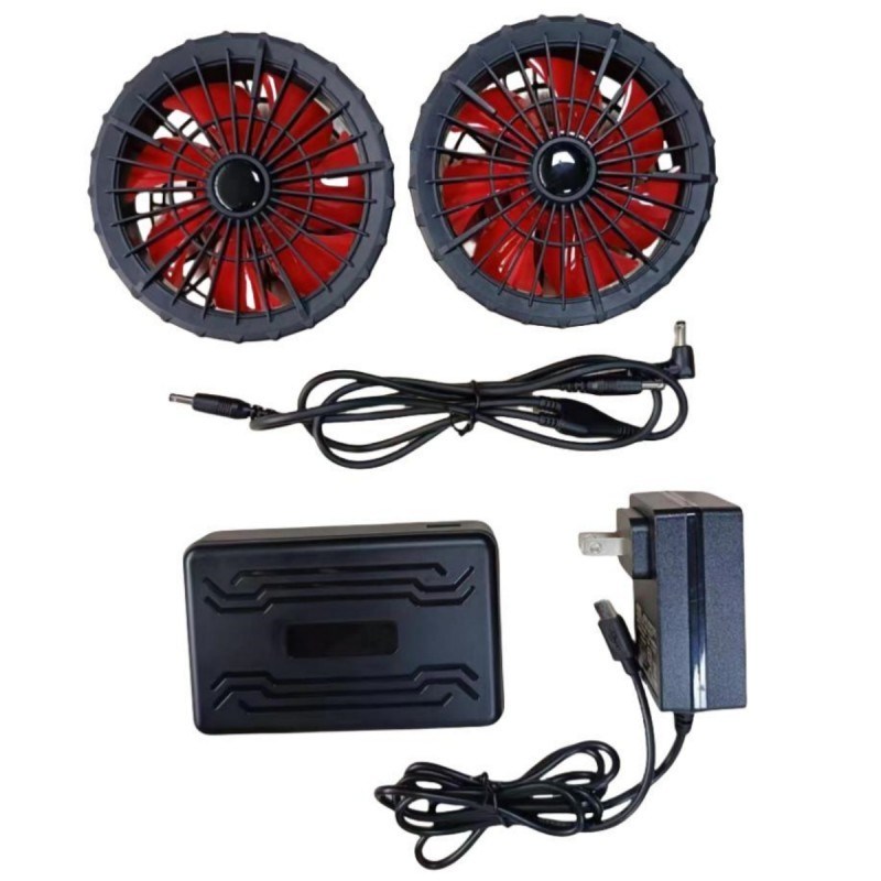 19V zestaw baterii wentylatora 20000mAh dla letniej kamizelki chłodzącej 12h czasu pracy