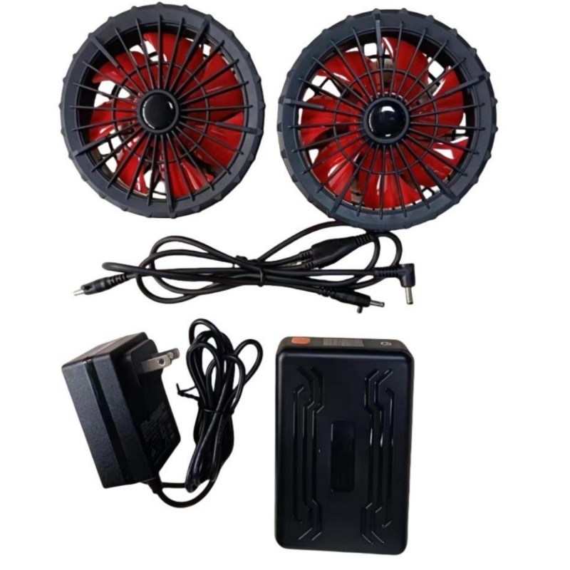 19V zestaw baterii wentylatora 20000mAh dla letniej kamizelki chłodzącej 12h czasu pracy