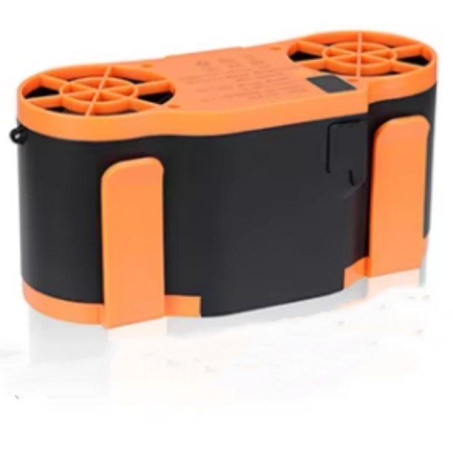 Przenośny wentylator na talię z baterią 20000mAh, 6 poziomami regulacji prędkości i funkcją power banku