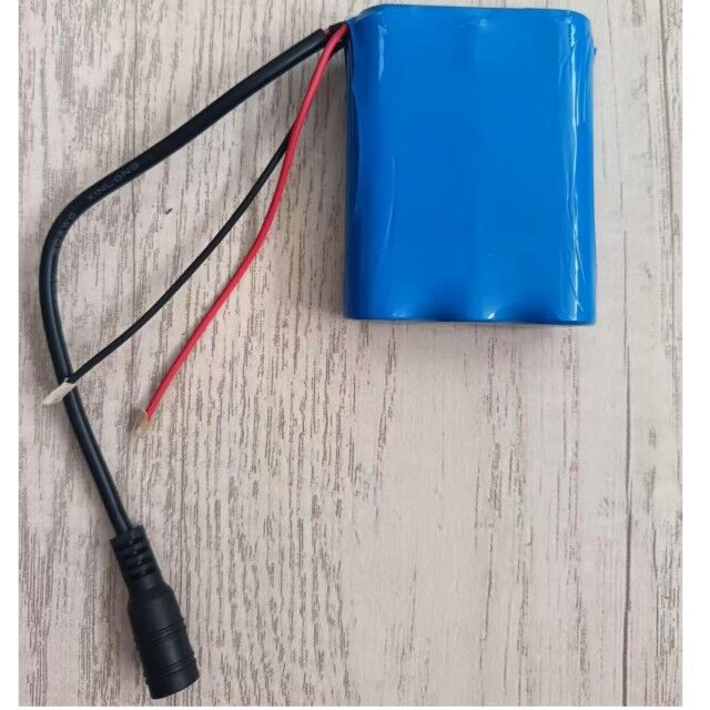 Niestandardowe baterie 11,1V 12V pakiet 18650 3s1p 12V 3,5Ah bateria z wtyczką prądu stałego do światła LED