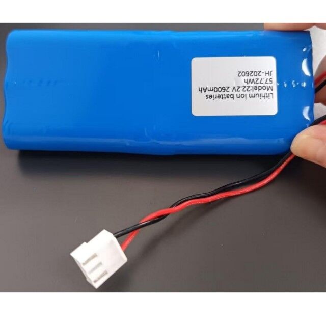 Zastosowany akumulator 18650 Li-ion 22,2v 2600mAh z łącznikiem 3Pin