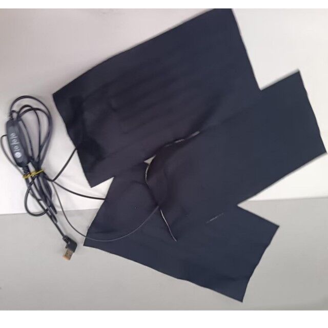Podgrzewana poduszka 30x15cm 3 poduszki w jednej grzałka materiałowa 12V z kontrolerem przełącznika USB do podgrzewanego krzesła